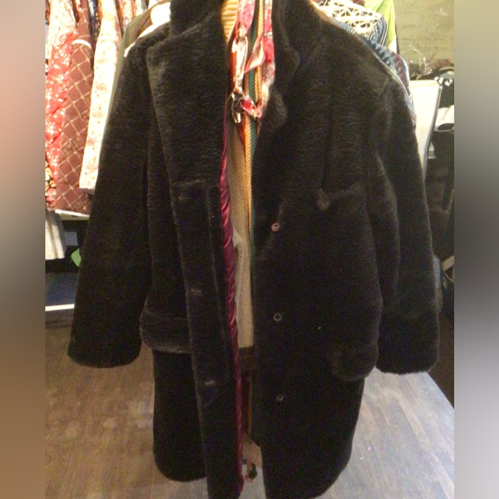 Vintage Express Coco faux fur coat *READ